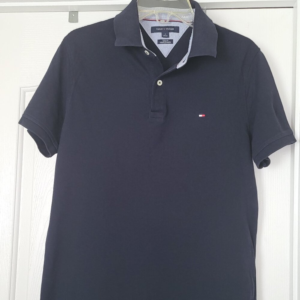 Tommy Hilfiger Ivy Polo Shirt Mens Slim Fit Size M